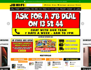 jbhifi.com screenshot