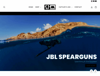 jblspearguns.com screenshot