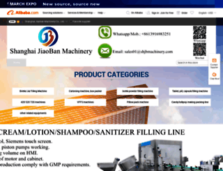 jbmachine.en.alibaba.com screenshot