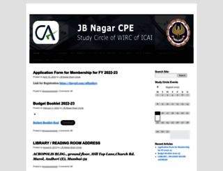jbnagarca.org screenshot