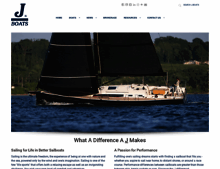 jboats.com screenshot