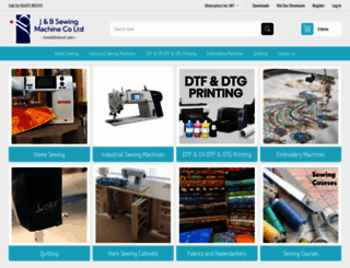 jbsewing.com screenshot
