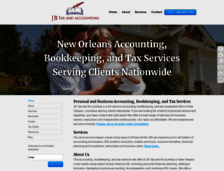 jbtaxandaccounting.com screenshot