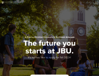 jbu.edu screenshot