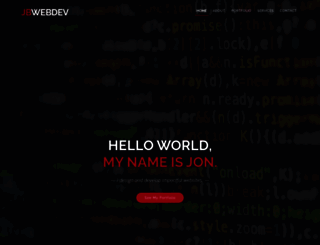 jbwebdev.com screenshot