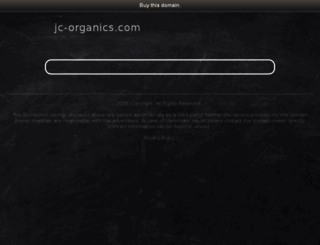 jc-organics.com screenshot