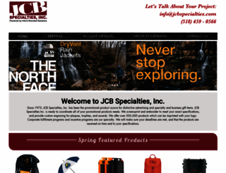 jcbspecialties.com screenshot