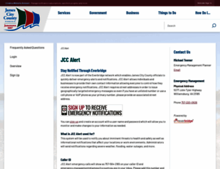 jccalert.org screenshot