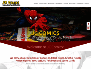 jccomics.com screenshot