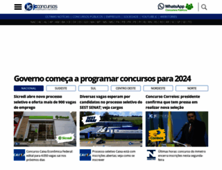 jcconcursos.com.br screenshot