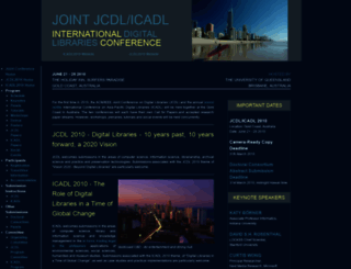 jcdl-icadl2010.org screenshot