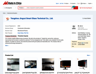 jcglass.en.made-in-china.com screenshot