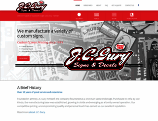 jcgury.com screenshot