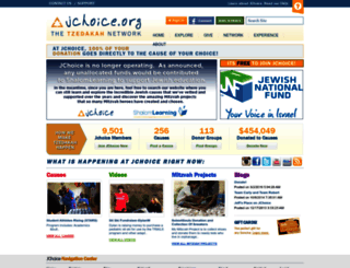 jchoice.org screenshot