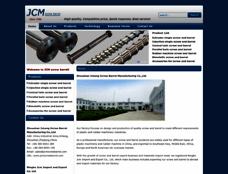 jcmscrewbarrel.com screenshot