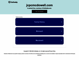 jcpcmcdowell.com screenshot