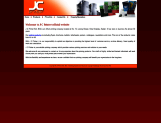 jcprinter.com.my screenshot