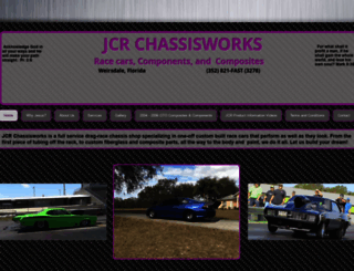 jcrchassisworks.com screenshot