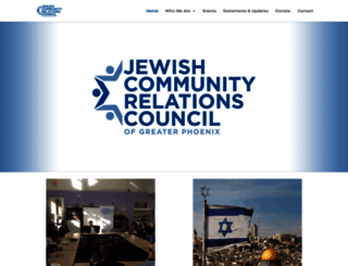 jcrcphoenix.org screenshot