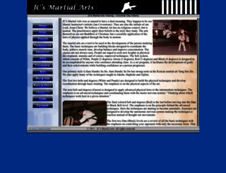 jcsmartialarts.com screenshot