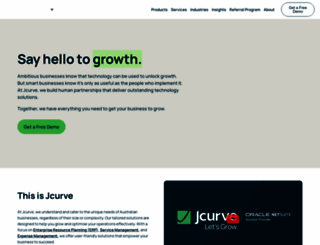 jcurvesolutions.com screenshot