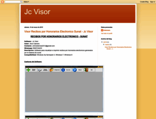 jcvisor.blogspot.com screenshot