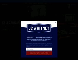 jcwhitney.com screenshot