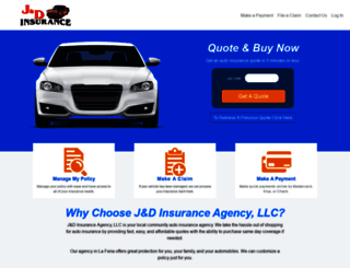 jdautoinsurance.com screenshot