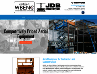 jdbequipment.com screenshot