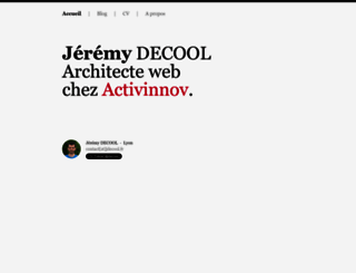 jdecool.fr screenshot