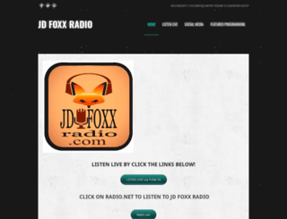 jdfoxxradio.com screenshot