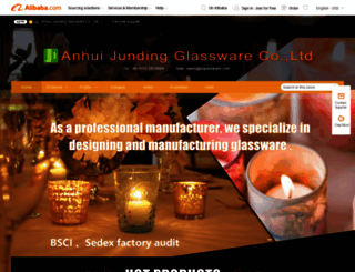 jdglass.en.alibaba.com screenshot