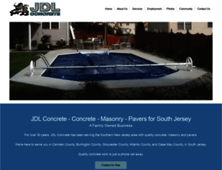 jdlconcrete.com screenshot