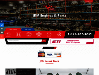 jdmracingmotors.com screenshot