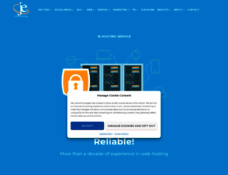 je-hosting.co.uk screenshot