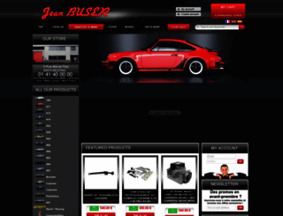 jeanbuser.com screenshot