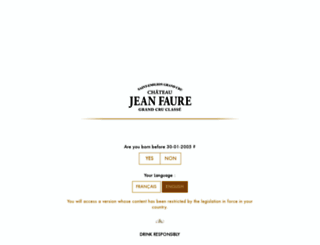 jeanfaure.com screenshot