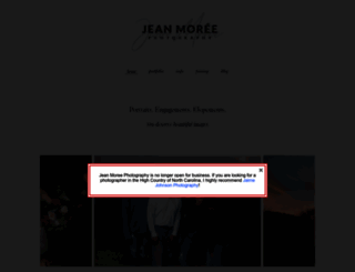 jeanmoree.com screenshot