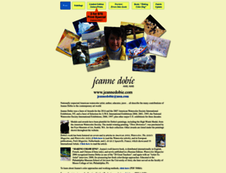jeannedobie.com screenshot