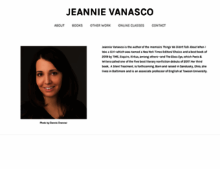 jeannievanasco.com screenshot