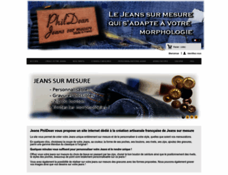 jeans-phildean.fr screenshot