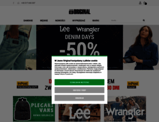 jeansoriginal.pl screenshot