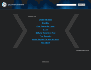 jecontecte.com screenshot
