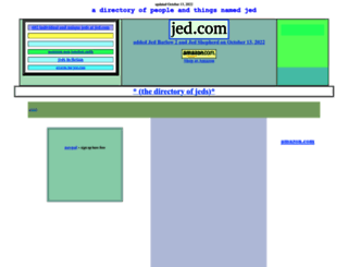 jed.com screenshot
