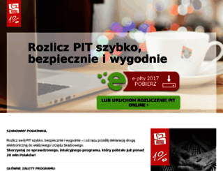jedenprocent.org.pl screenshot