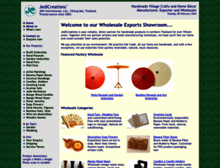 jedicreations.com screenshot