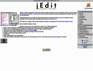jedit.org screenshot