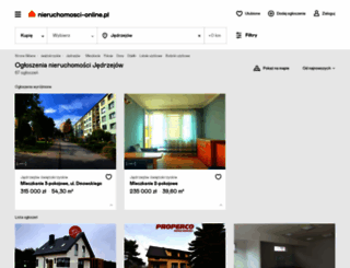 jedrzejow.nieruchomosci-online.pl screenshot