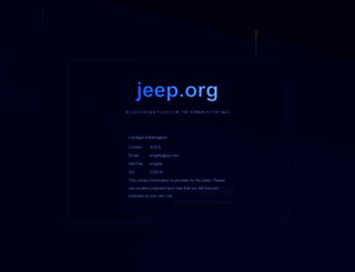 jeep.org screenshot
