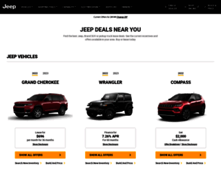 jeepcurrentoffers.com screenshot